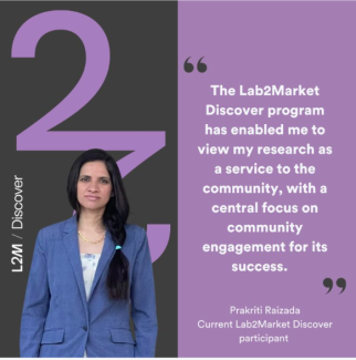 L2M Discover testimonial from Pakriti Raizada